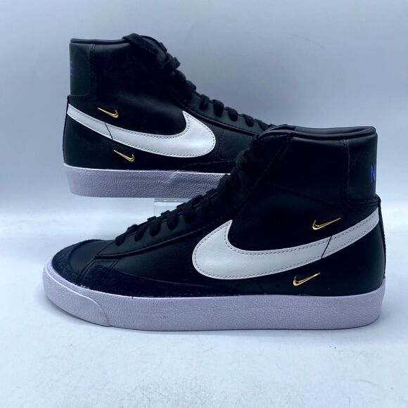 Nike Blazer Mid '77 SE Black White CZ4627-001 Women's Size 10 NEW - Picture 2 of 12